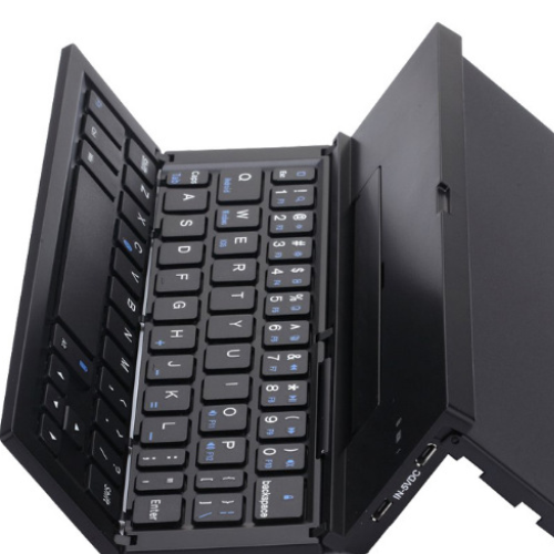 ⌨️ FoldType Pro – Opvouwbaar Bluetooth toetsenbord, Compact & Ultra-Draagbaar