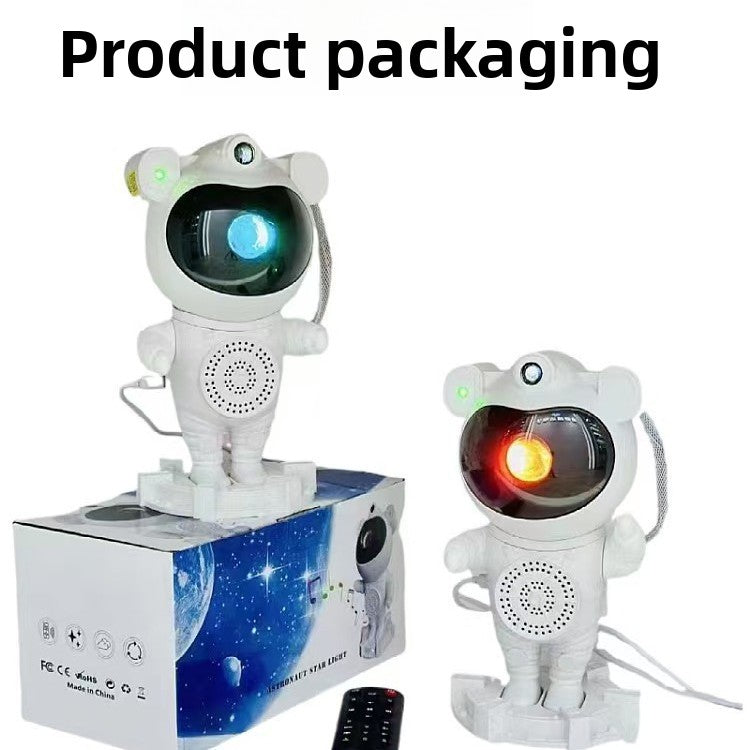 AstroSound Pro – Enceinte Bluetooth Astronaute avec Projection Étoiles