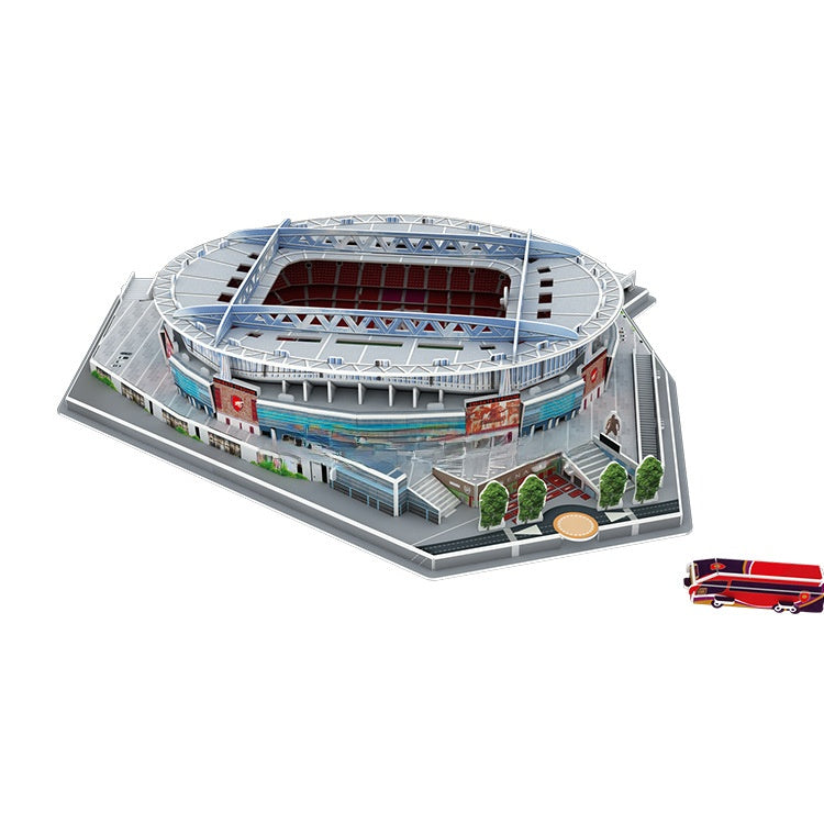 Puzzle 3D Stade de Football — 6 Stades Iconiques