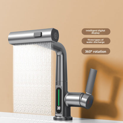 Robinet de Salle de Bain Multifonction à Affichage Digital