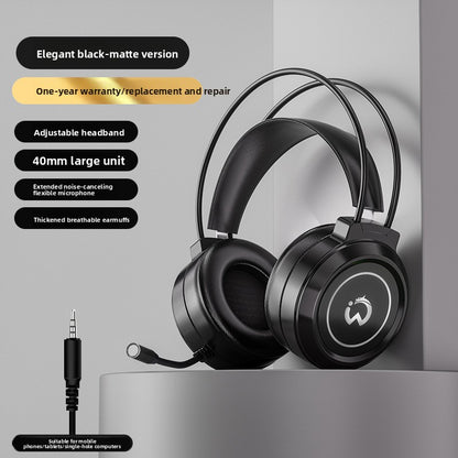 Bedrade Gaming Headset met Microfoon — USB & 3,5 mm, LED