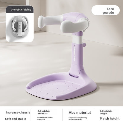 Antislip opvouwbare babybadstandaard