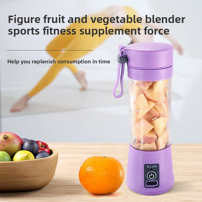 MiniBlend Pro – Draagbare USB Oplaadbare Blender 150W | 6 Roestvrijstalen Messen, 400ml, 4 Kleuren