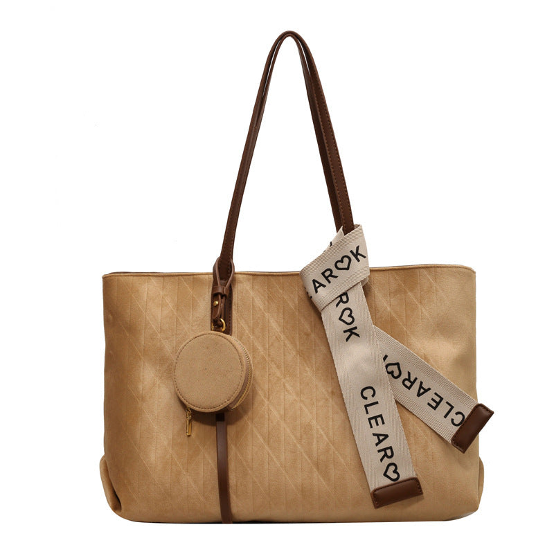 Tote Bag Flanelle Rétro — 4 Coloris