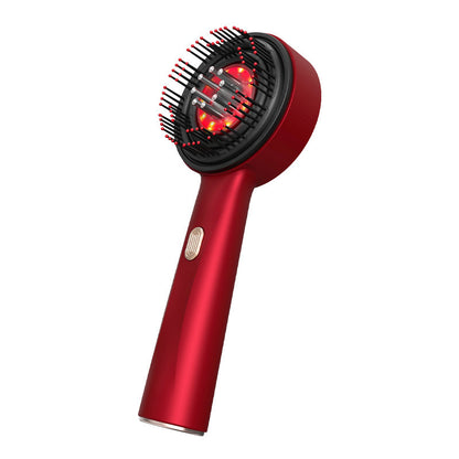 ScalpCare Pro – Hoofdhuid Massageborstel Rood Licht & Olieapplicator