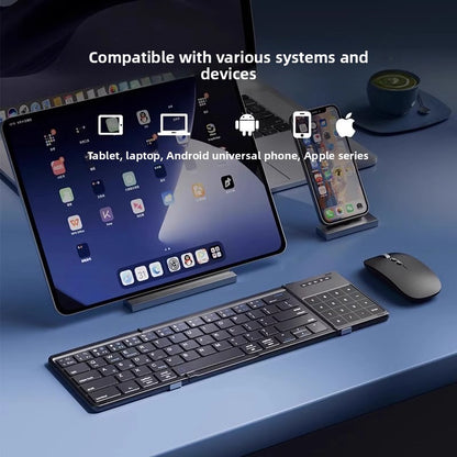 Opvouwbaar Bluetooth-toetsenbord met touchpad / 4 kleuren