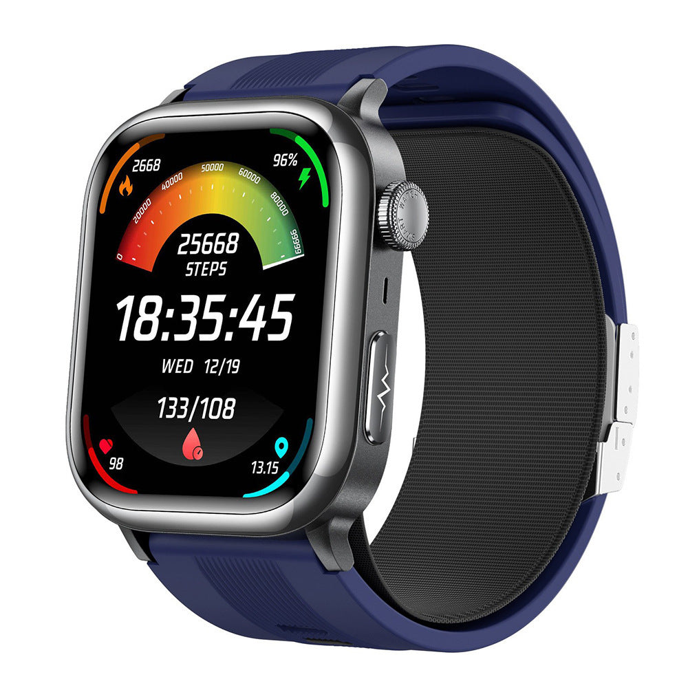VitalWatch Pro – Montre Santé Connectée | ECG, Tension & Surveillance Complète