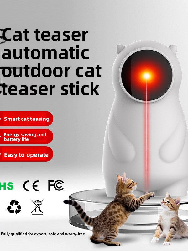 🐱 BearLaser Pro – Het slimme laser speeltje voor actieve & blije katten