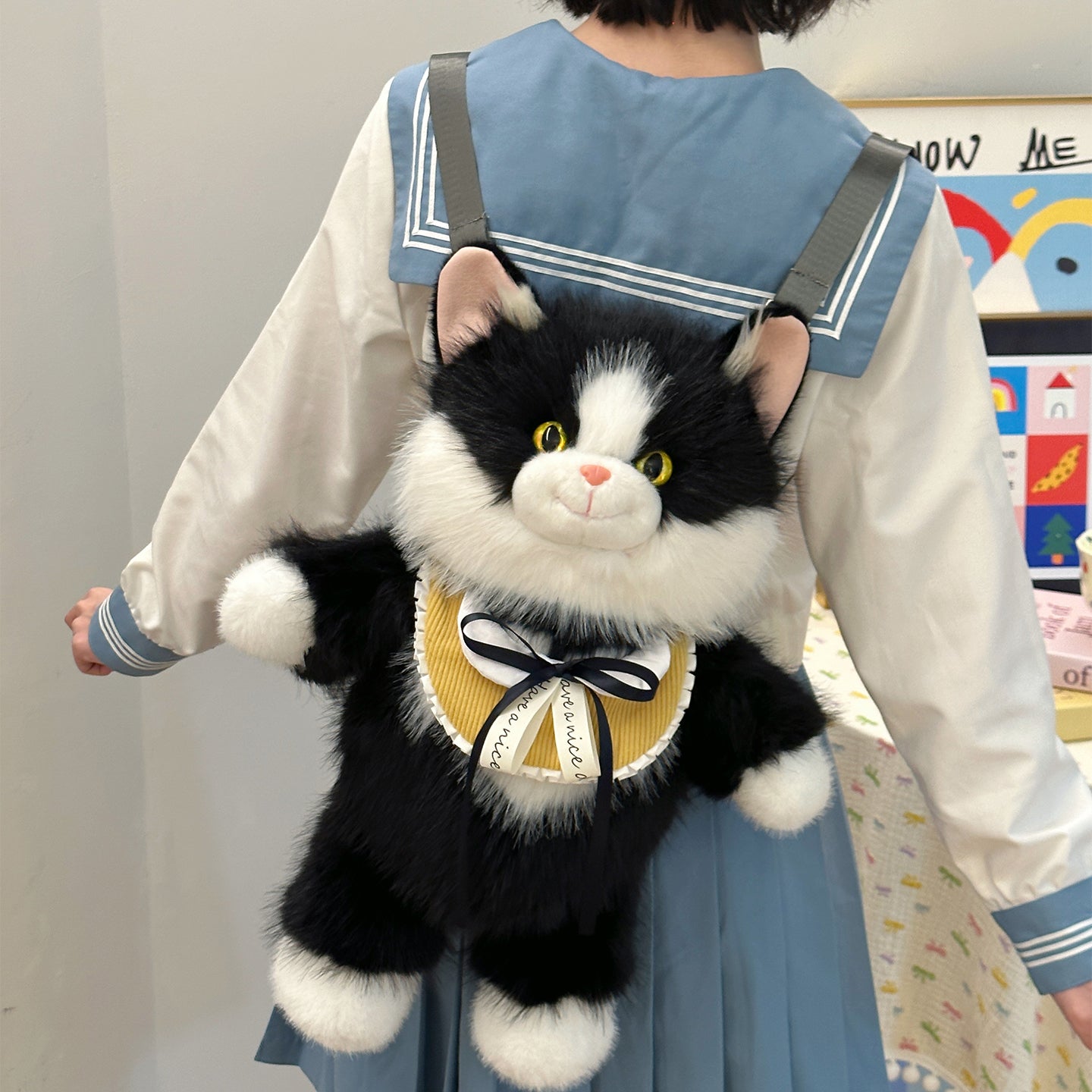 RagdollCat 50 – Peluche Chat sac à dos