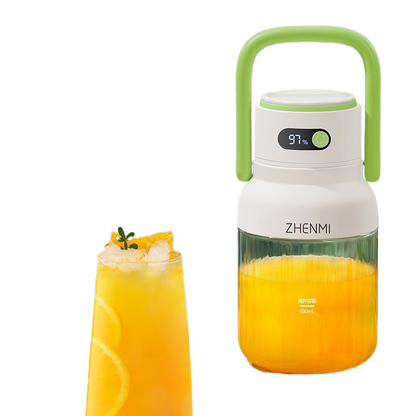 SteelBlend Pro – Draagbare Draadloze RVS Blender 150W | 18.000 tpm, 400 ml, 3 Trendy Kleuren