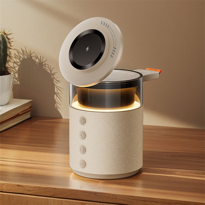 SoundCharge Pro – 3-in-1 Bluetooth Luidspreker & Draadloze Oplader | 32W PD3.0 & iPhone