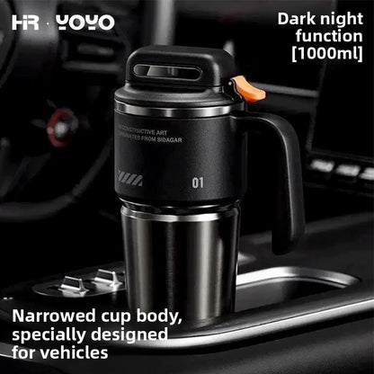 Mug Isotherme Inox Intérieur Céramique 1000ml