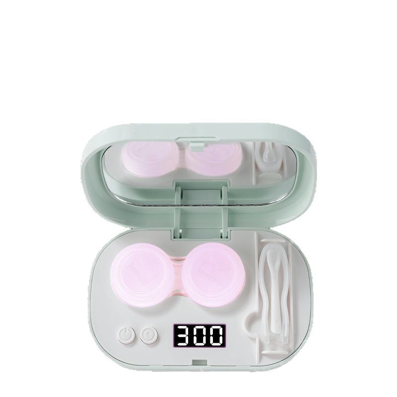 Nettoyeur de Lentilles de Contact Portable — Ultrasonique Pliant Automatique