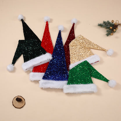 Chapeau de Fête à Paillettes — Noël / Nouvel An / 5 Coloris
