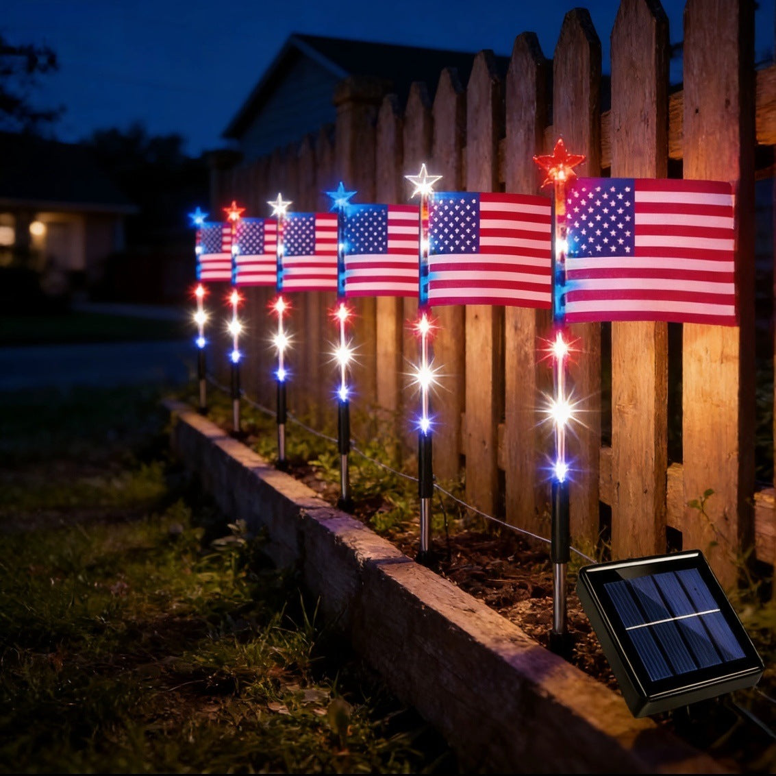 Couleurs des États-Unis solaire