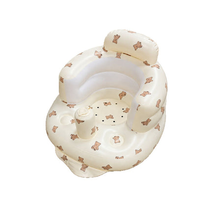 Siège Bébé pour Apprendre à S’Asseoir — Gonflable PVC / 4 Motifs
