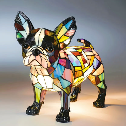 Lampe animaux effet vitrail / 5 modèles