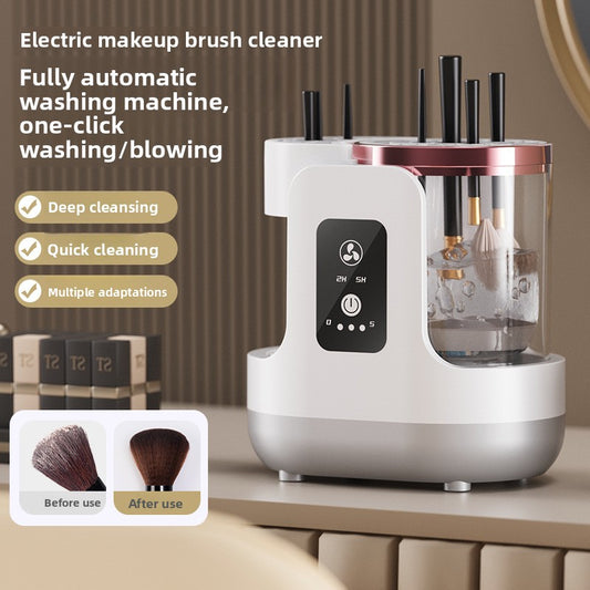 BrushSpin Pro – Nettoyeur Pinceaux Maquillage Rechargeable