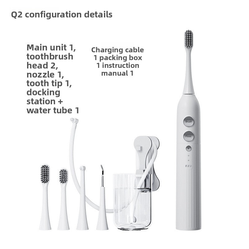 Brosse à Dents Électrique Lévitation Magnétique 3-en-1 — 40 000 RPM / 30 Jours / 3 Coloris