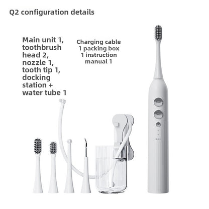 Brosse à Dents Électrique Lévitation Magnétique 3-en-1 — 40 000 RPM / 30 Jours / 3 Coloris