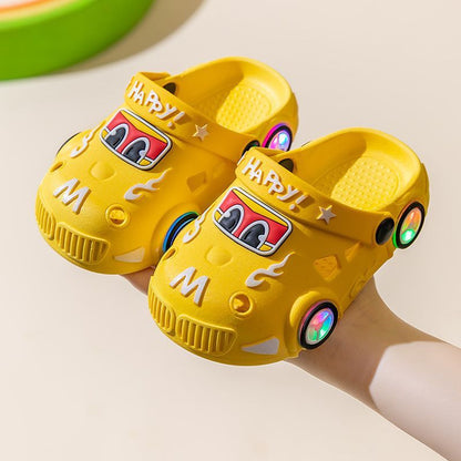 Chaussons Lumineux Enfant Motifs Cartoon