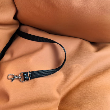 Siège Auto Portable pour Petit Chien chat en Cuir Imperméable