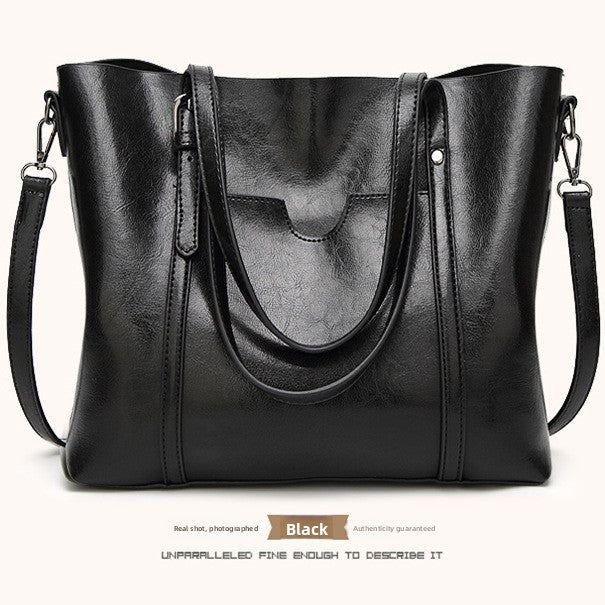 Cabas Femme en Cuir Véritable Grande Capacité