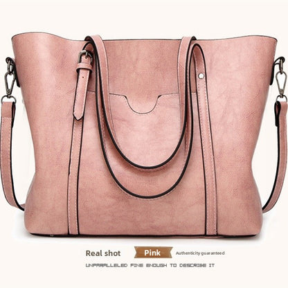 Cabas Femme en Cuir Véritable Grande Capacité
