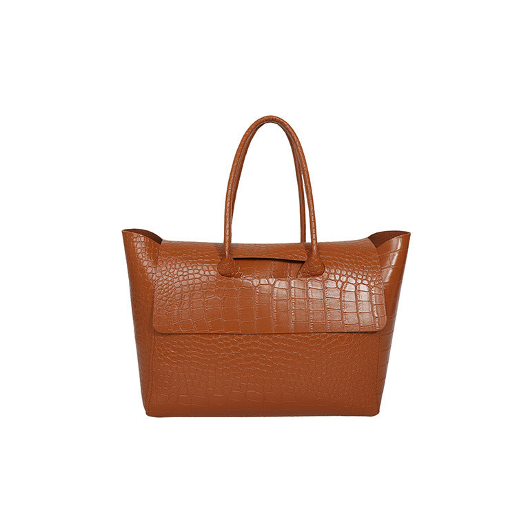 Shopper met krokodillenmotief