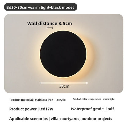 Applique Murale LED Ronde Étanche