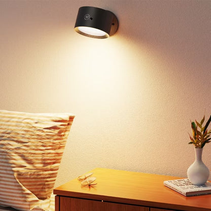 Applique Murale LED Magnétique Sans Perçage — Pack 2 / Télécommande / USB / IP65 / 6-12h