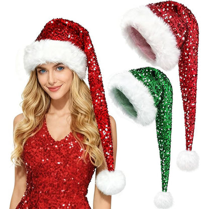 Chapeau de Fête à Paillettes — Noël / Nouvel An / 5 Coloris