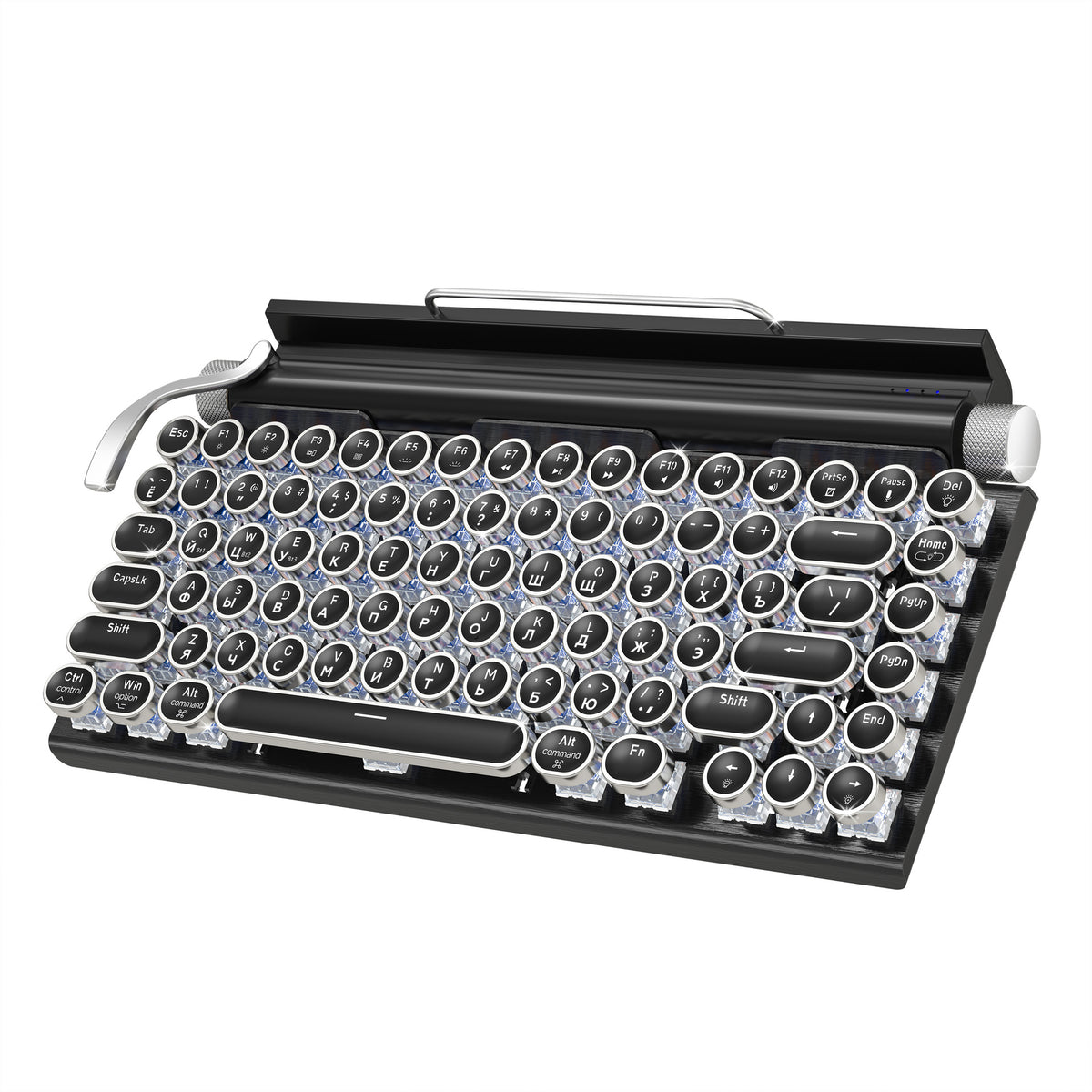 Clavier Mécanique Bluetooth Rétro — 83 Touches / Hot-Swap / Style Vintage