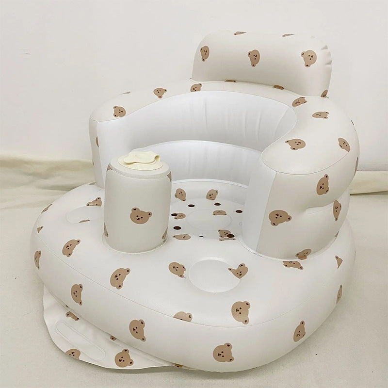 Siège Bébé pour Apprendre à S’Asseoir — Gonflable PVC / 4 Motifs