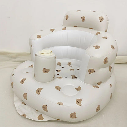 Siège Bébé pour Apprendre à S’Asseoir — Gonflable PVC / 4 Motifs