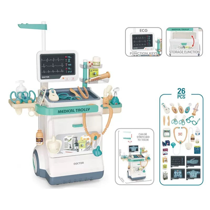 Ensemble de Jeu de Docteur pour Enfants — Jeu de Rôle Médecin