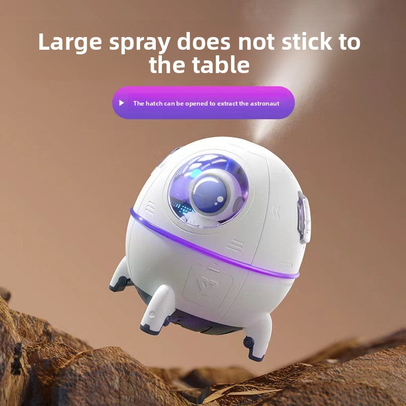 CapsuleHumid – Humidificateur USB Capsule Spatiale LED Ambiance