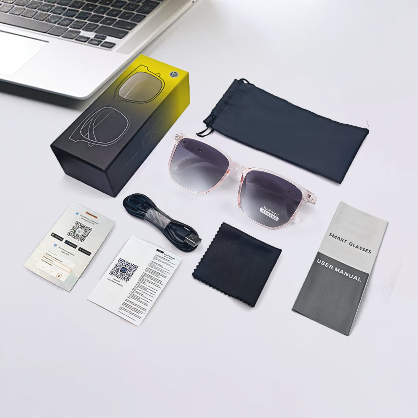 Bluetooth Smartbril met Verwisselbare Glazen
