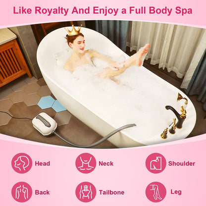 AquaRelax Pro – Tapis de Bain Massage à Bulles | Hydromassage, Chaleur & Antidérapant