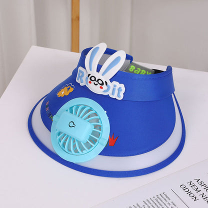 FanCap Kids – Casquette Ventilateur Rechargeable Enfant Anti-UV