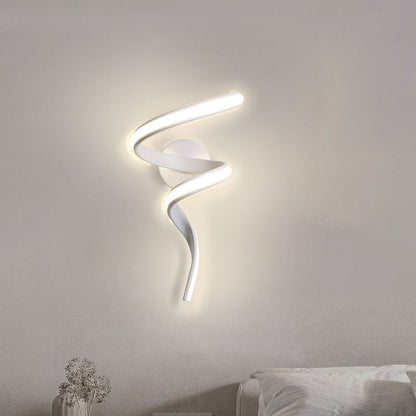 Applique Murale LED Minimaliste 12W Aluminium & Silicone – Tricolore
