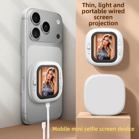 ScreenMirror Pro – Mini Écran Selfie Type-C
