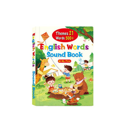 Livre Sonore Anglais Interactif pour Enfants / 21 Thèmes / 500+ Mots