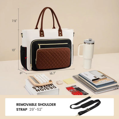 Tote Bag de Travail Femme — 3 Coloris