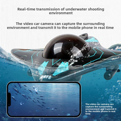 Op afstand bestuurbare boot met wifi-camera