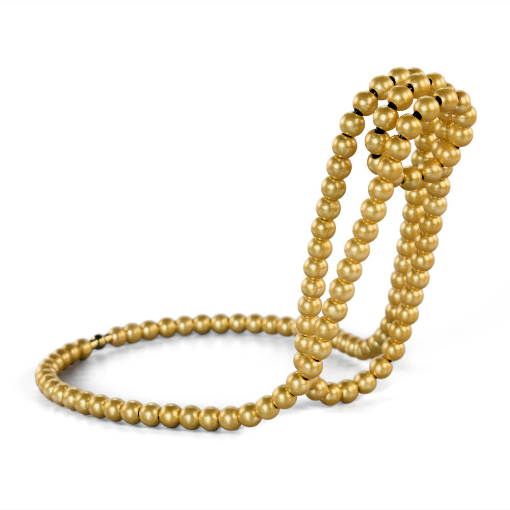 Porte-Bouteille Design Collier de Perles - 3 Coloris
