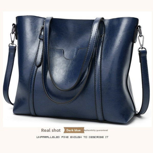 Cabas Femme en Cuir Véritable Grande Capacité