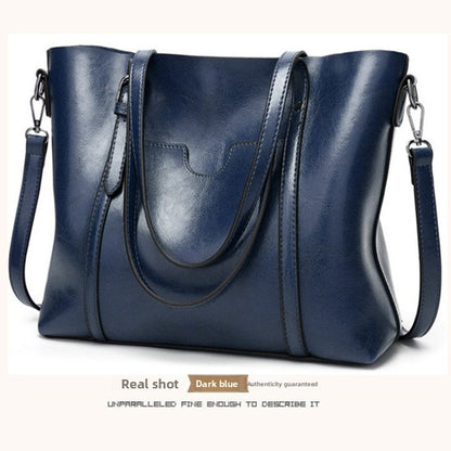 Cabas Femme en Cuir Véritable Grande Capacité