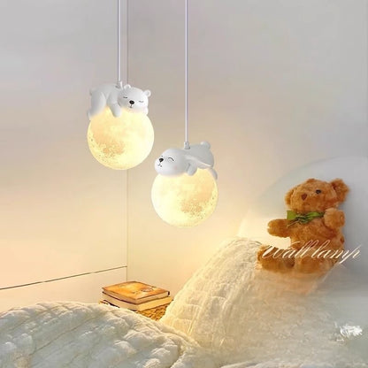 Lustre LED Design Animal Moderne pour Chambre