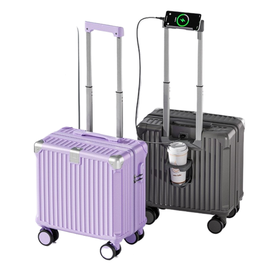 TravelPod Pro – Slimme handbagagekoffer met USB | Lichtgewicht, stevig & Goedgekeurd door luchtvaartmaatschappijen